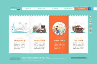 韩国创意网页设计模板免费下载 psd格式 1200像素 编号17253738 千图网